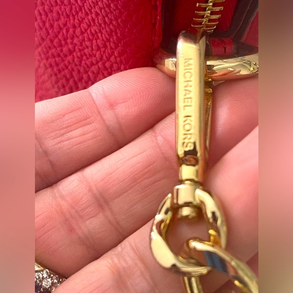 Michael Kors Studio Mercer large Dome Satchel Bag in dark Sangria - Picture 16 of 16